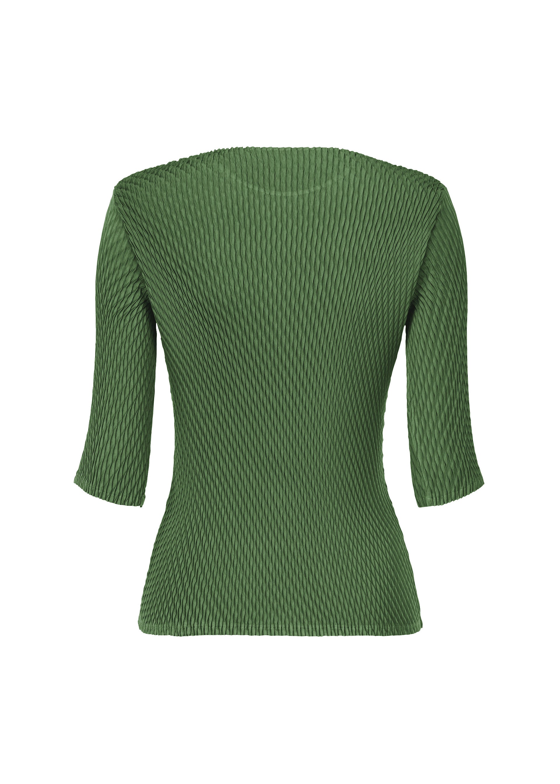 Issey Miyake Rhombus Pleats IM63017 dámský top černý plisovaný