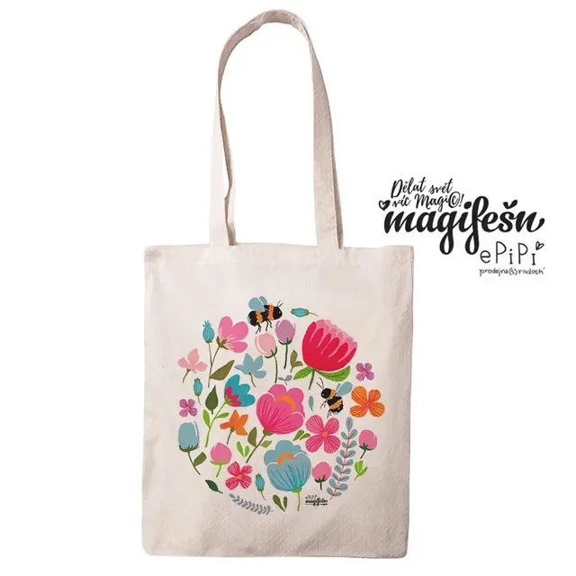 Magifešn MEDIUM Čmeláci taška recyklovaná