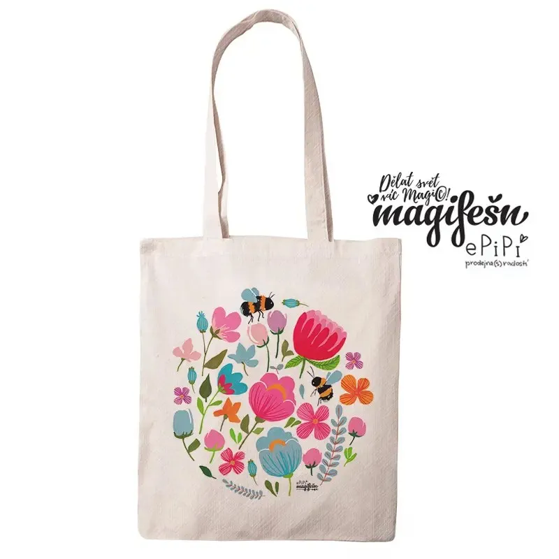 Magifešn MEDIUM Čmeláci taška recyklovaná