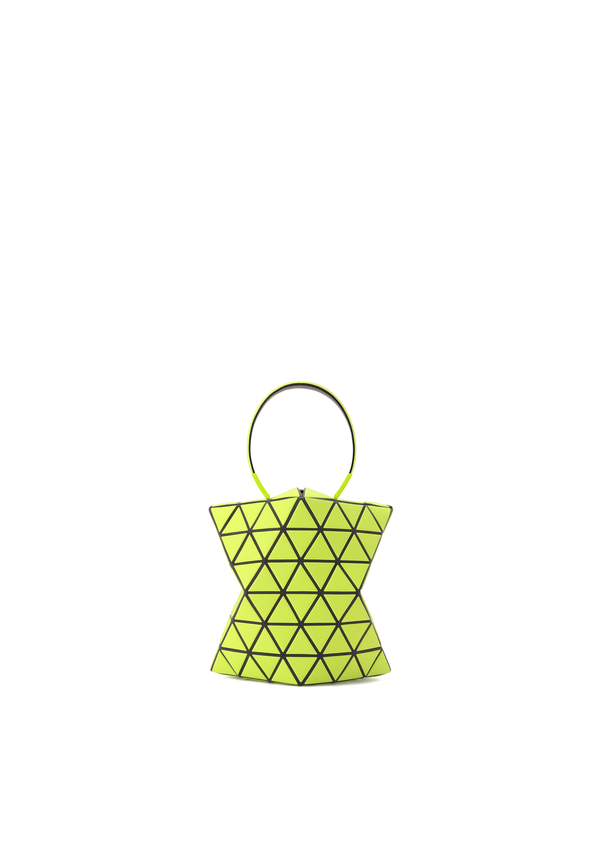 Issey Miyake Torso kabelka matná černá trojúhelníková