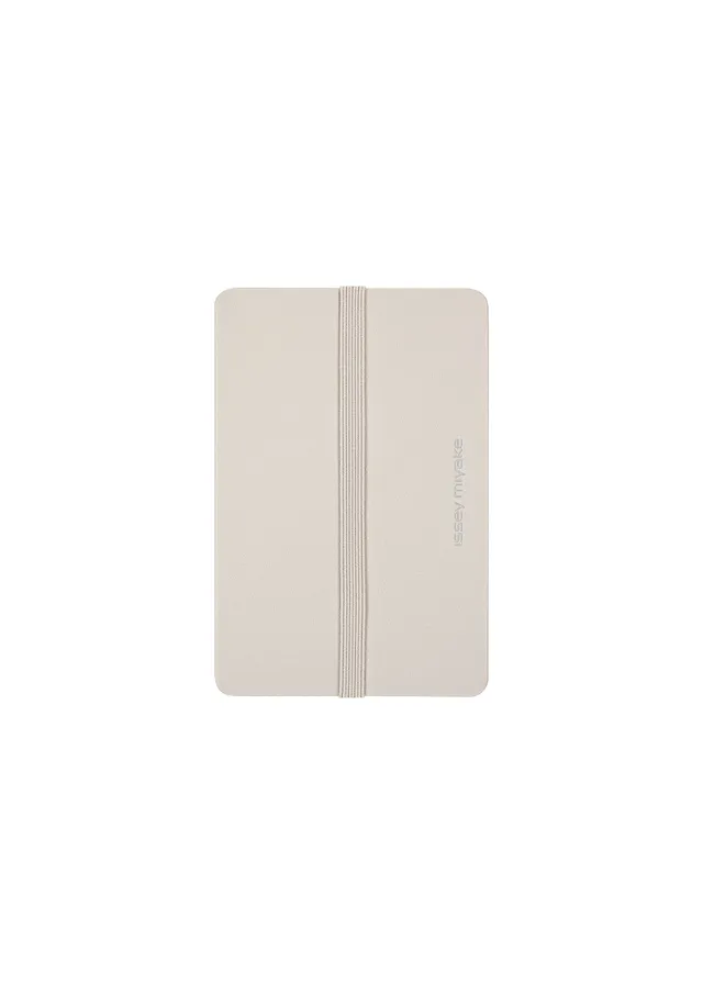 Issey Miyake Note-a-Note zápisník šedý s pouzdrem na karty