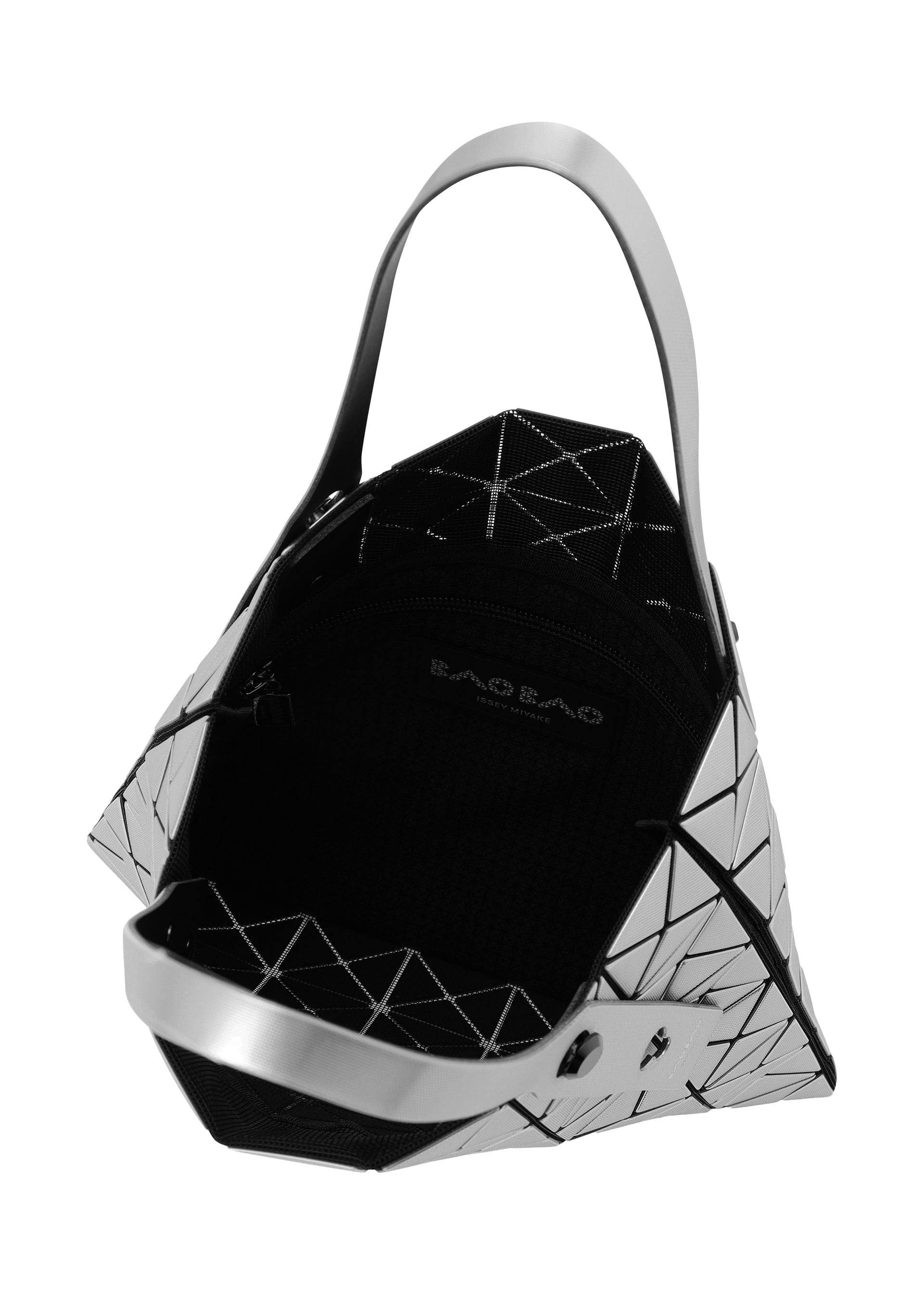 Issey Miyake Bao Bao Platinum BB61140 tote kabelka metalická